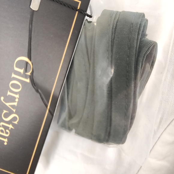 Glory Star Bavarian Octoberfest Dirndl Dress Large Renaissance BLACK Floral NWT - Picture 7 of 10